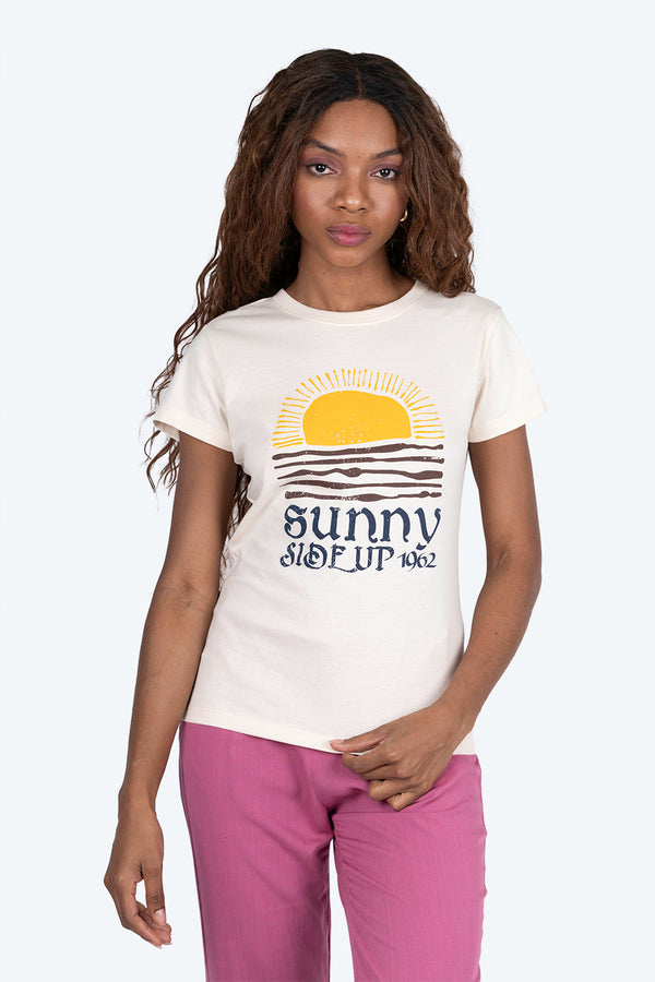 Playera estampada sunny