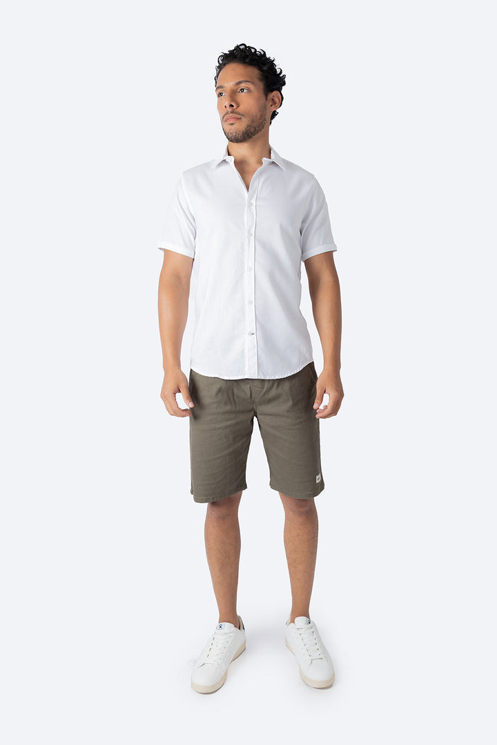 Camisa casual blanca  - Hang Ten