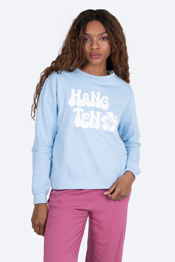 Sudadera cerrada estampada Hang Ten - Hang Ten