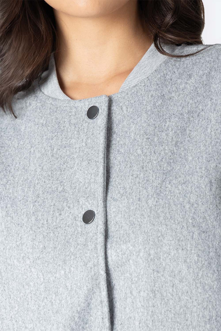 Chamarra casual gris claro -  Hang Ten