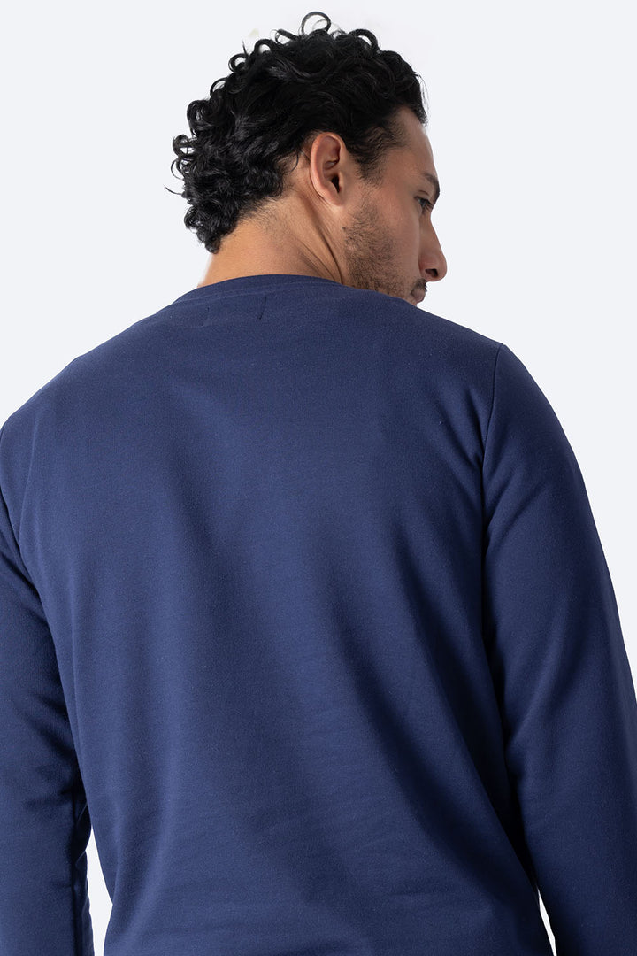 Sudadera cerrada azul marino - Hang Ten 