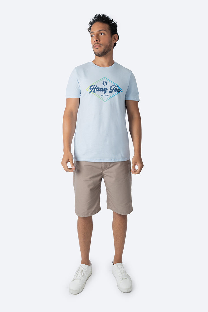 T-shirt azul claro HANG TEN - Hang Ten 