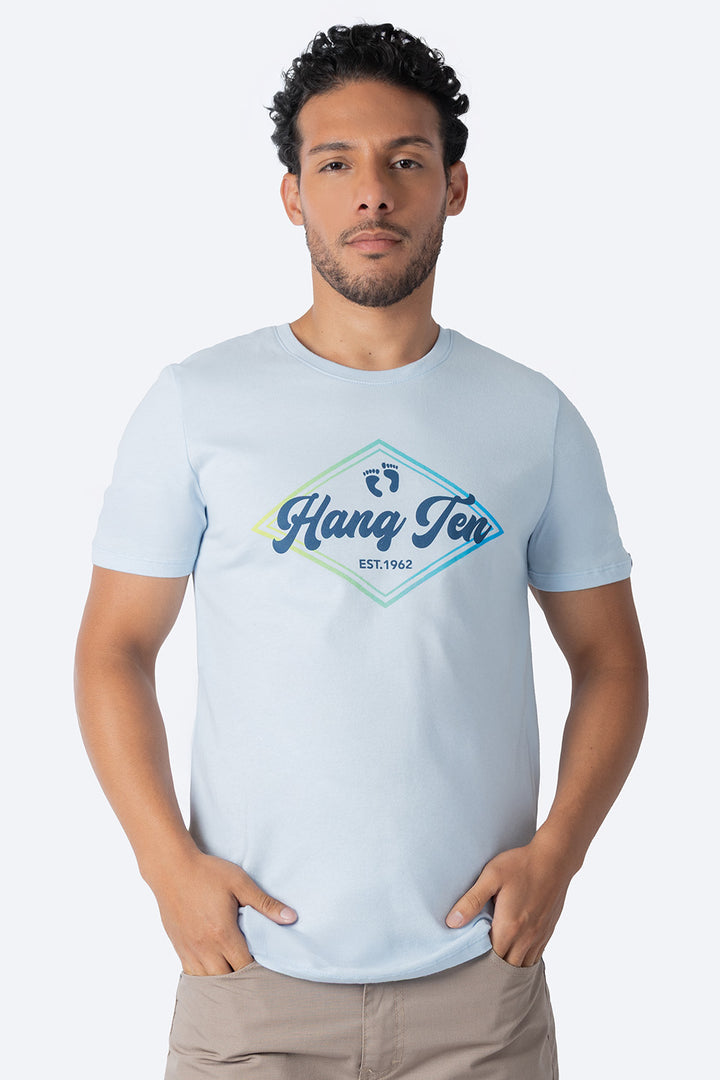 T-shirt azul claro HANG TEN - Hang Ten 