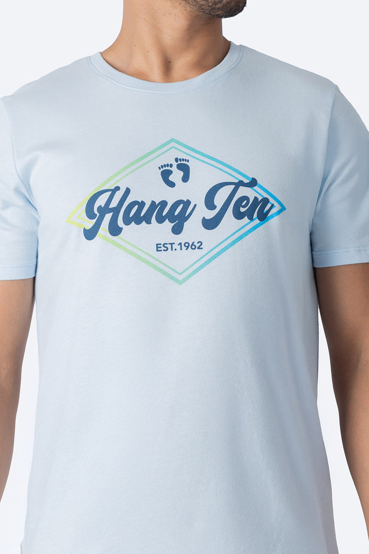 T-shirt azul claro HANG TEN - Hang Ten 