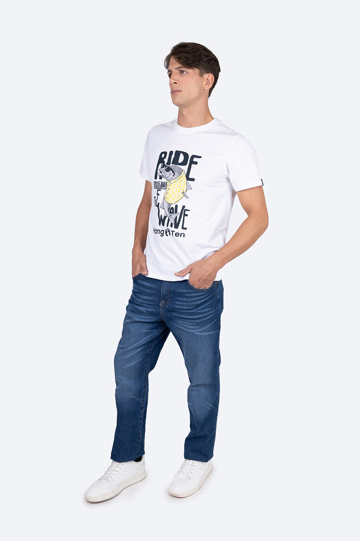 T-shirt estampado pez - Hang Ten