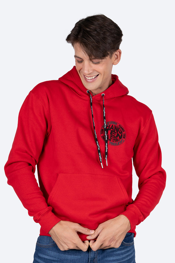 Sudadera cerrada con estampado - Hang Ten 