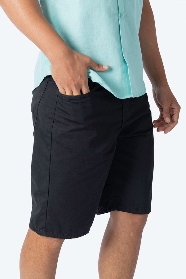 Bermuda casual negra new - Hang Ten