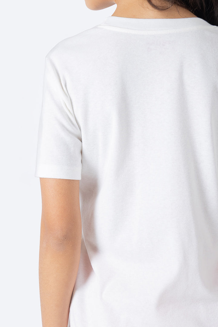 Playera beige estampado de flor - Hang Ten