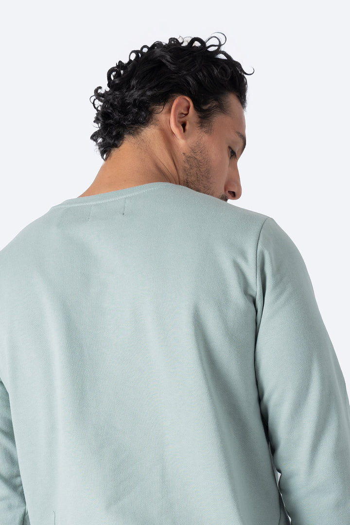 Sudadera verde "MCMLXII"- Hang Ten 