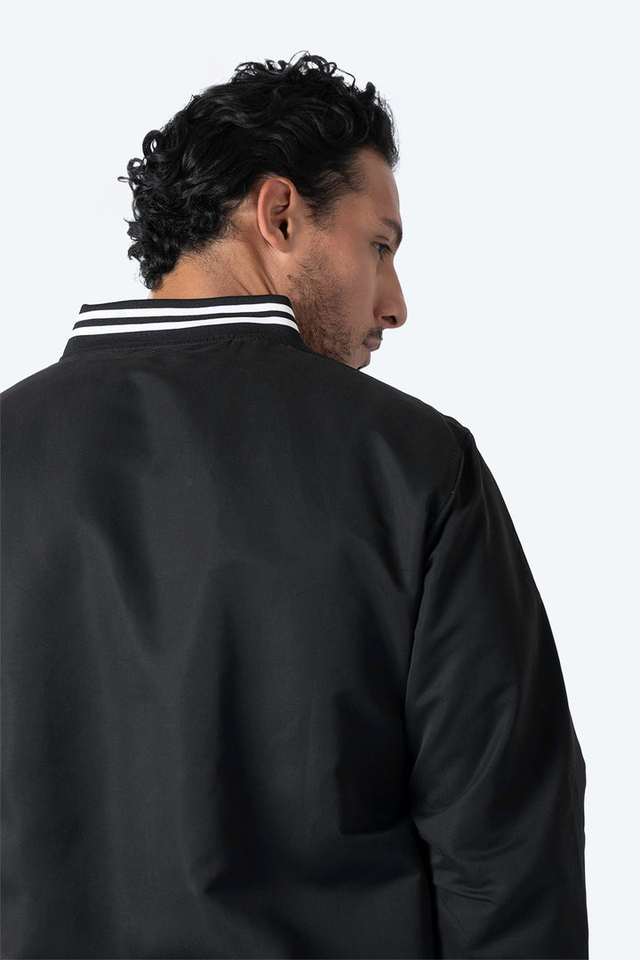 Chamarra casual negra - Hang Ten