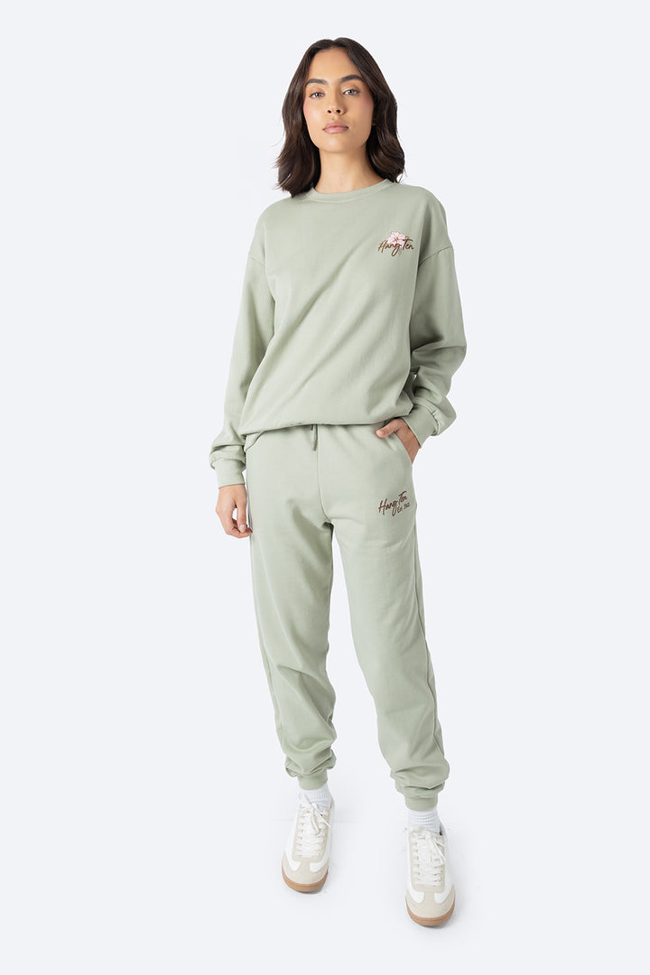 Pantalón deportivo verde claro - Hang Ten