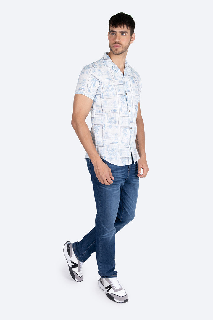 Camisa resort estampada - Hang Ten