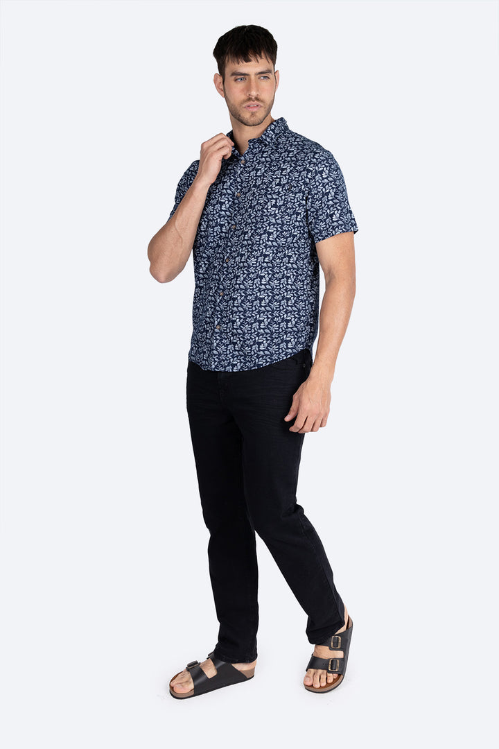 Camisa estampada hojas - Hang Ten