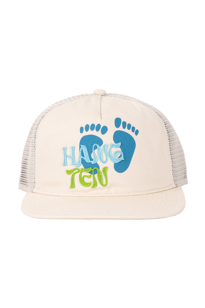 Gorra de red estampada huellas - Hang Ten