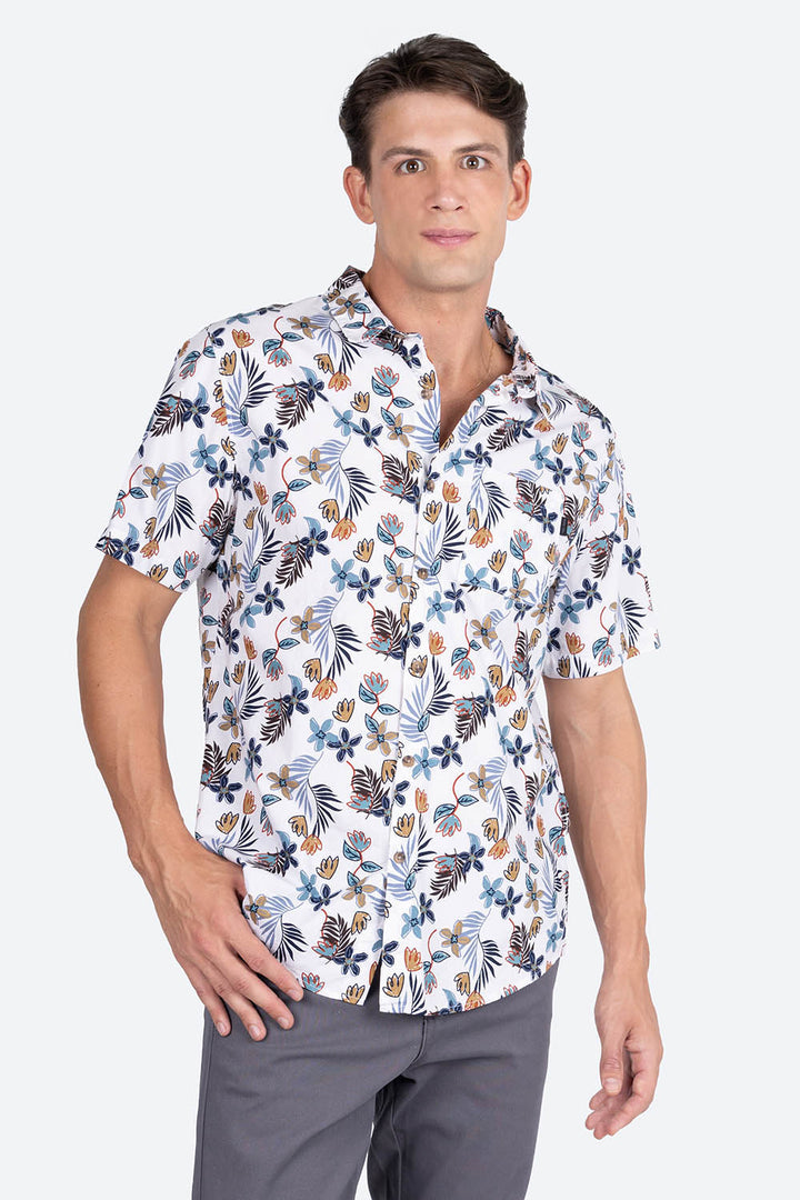 Camisa estampada flores - Hang Ten