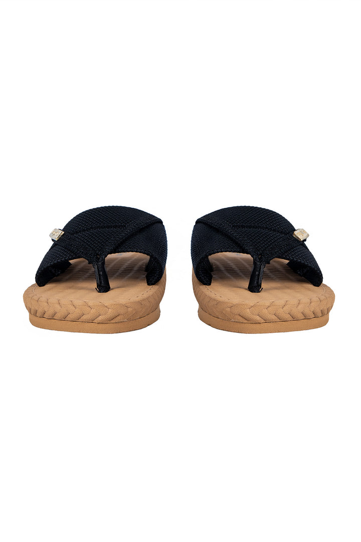 Sandalia casual flip flop negra - Hang Ten 