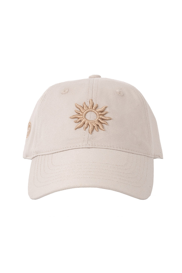 Gorra beige con sol bordado - Hang Ten