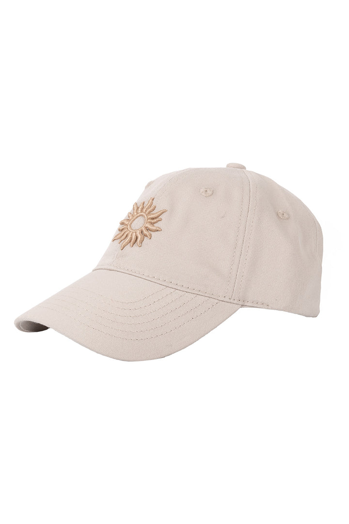 Gorra beige con sol bordado - Hang Ten