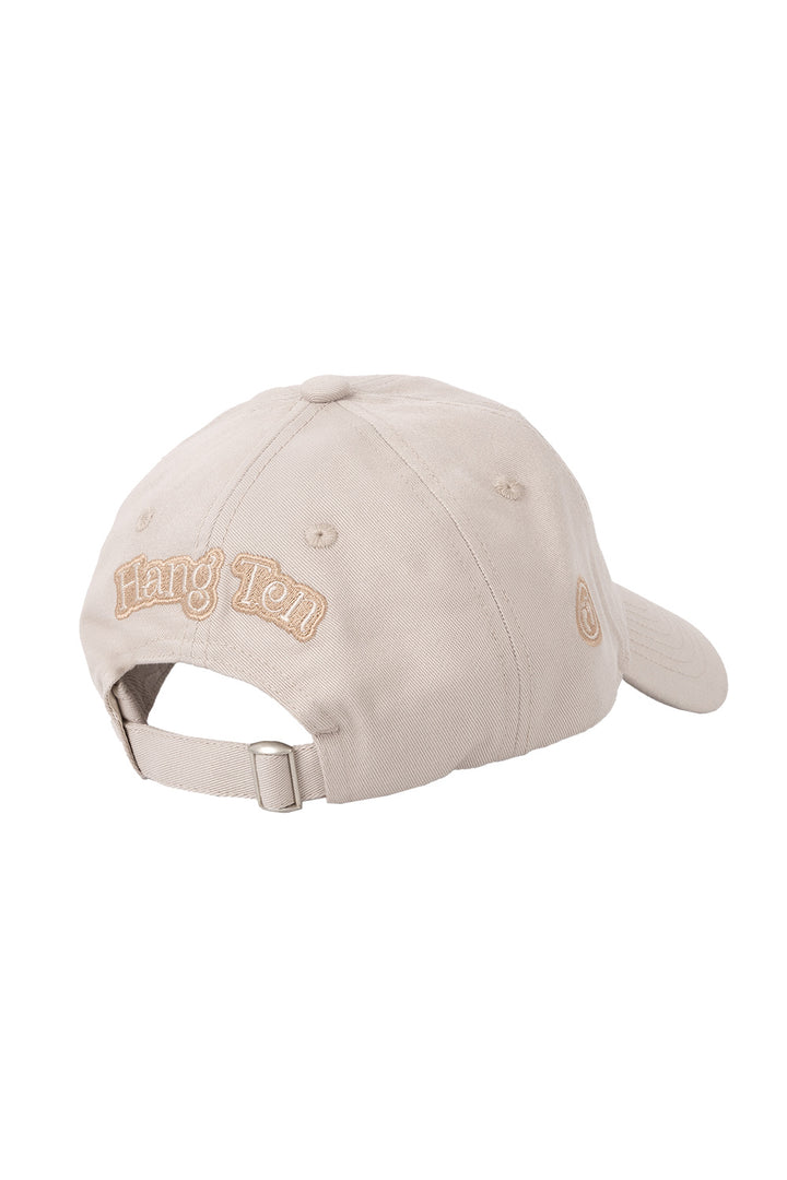 Gorra beige con sol bordado - Hang Ten