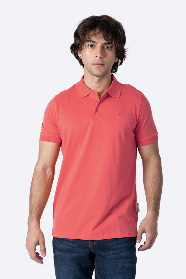 Polo chifón coral new - Hang Ten