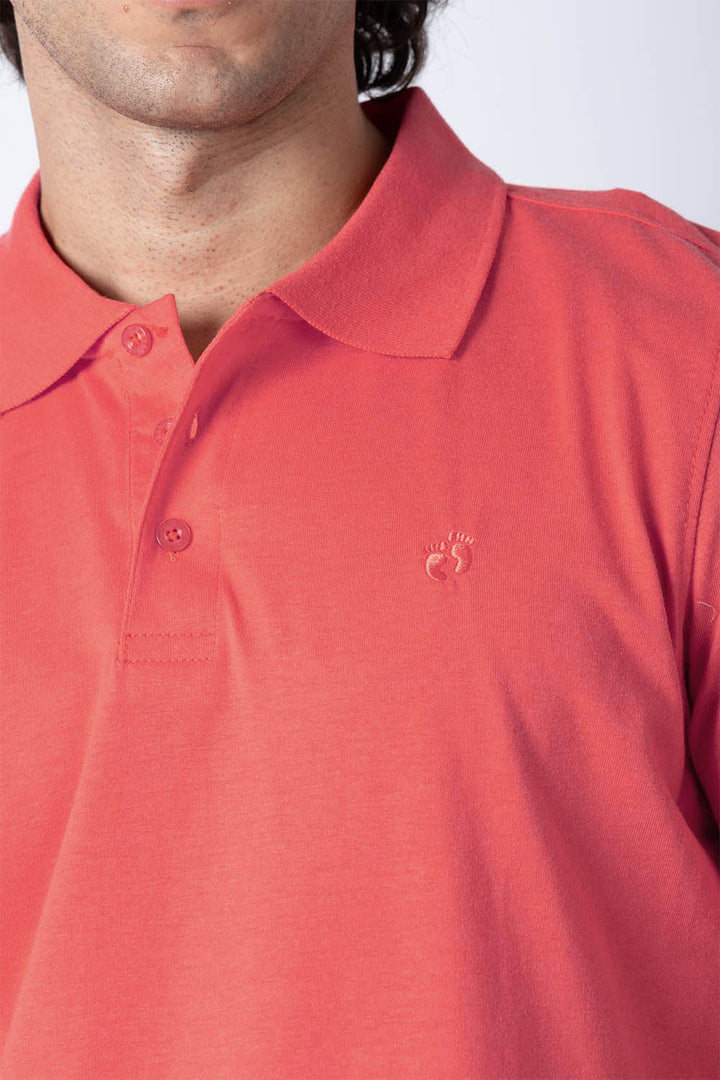 Polo chifón coral new - Hang Ten