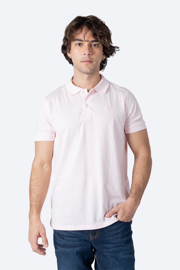 Polo chifón rosa claro new - Hang Ten