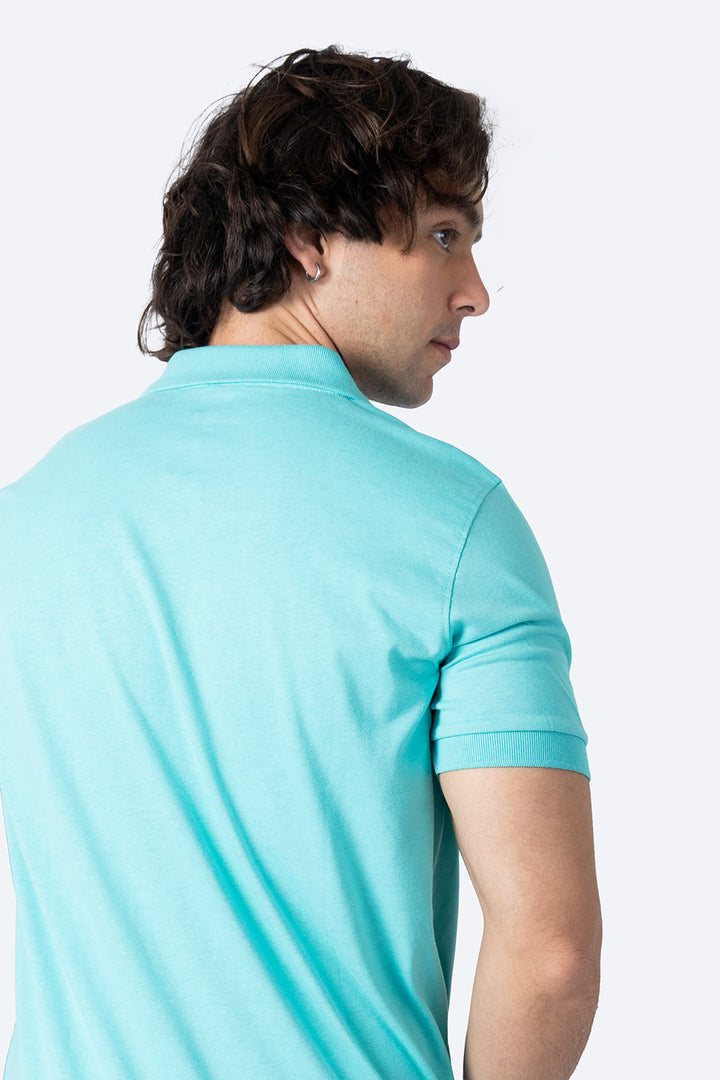 Polo chifón aqua new - Hang Ten