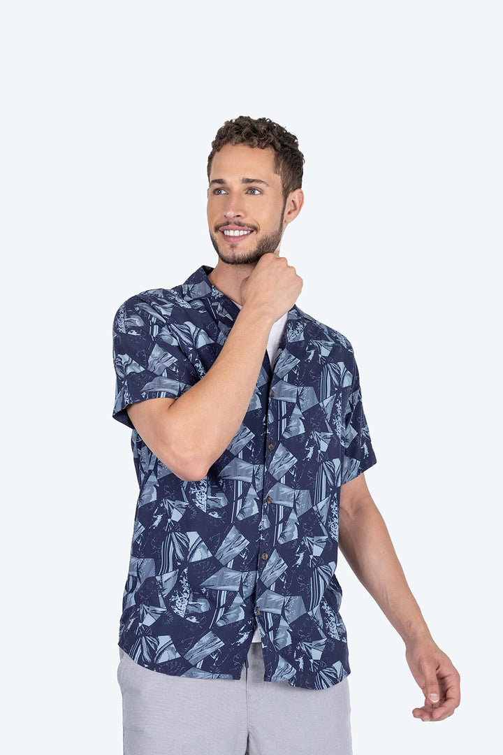 Camisa resort estampada - Hang Ten