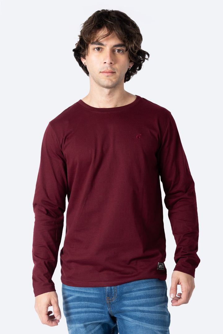 Básica manga larga vino - Hang Ten 