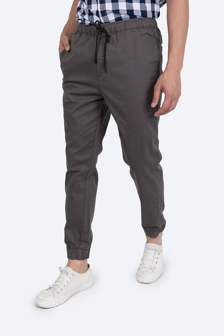 Jogger gris con jareta - Hang Ten