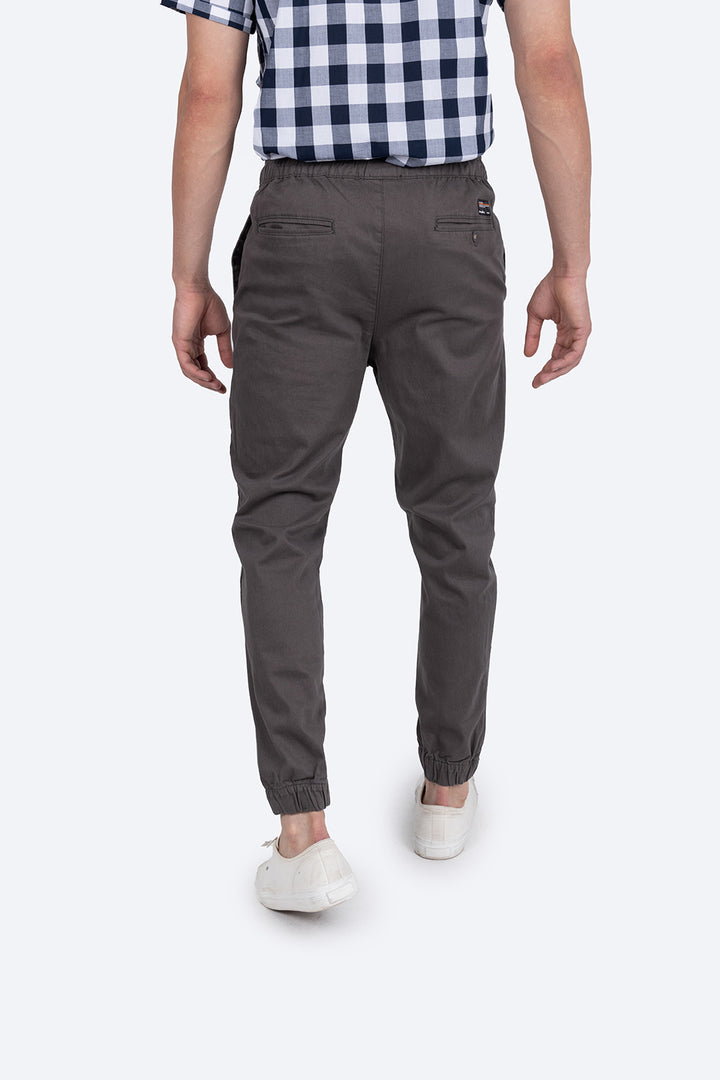 Jogger gris con jareta - Hang Ten