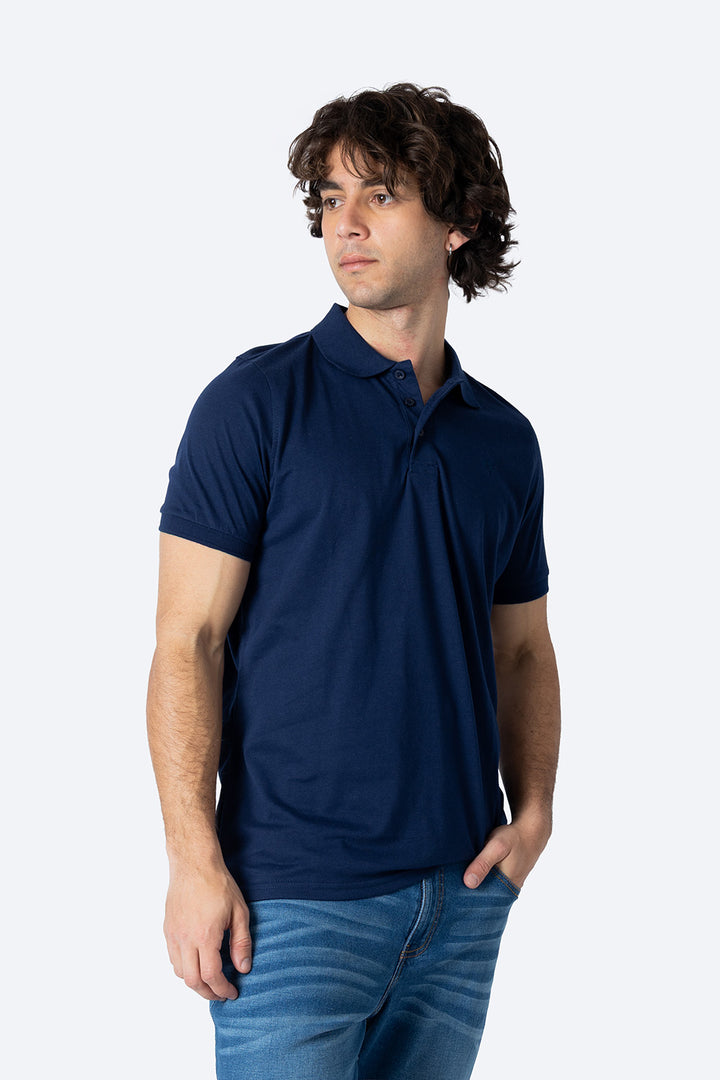 Polo chifón azul marino new - Hang Ten