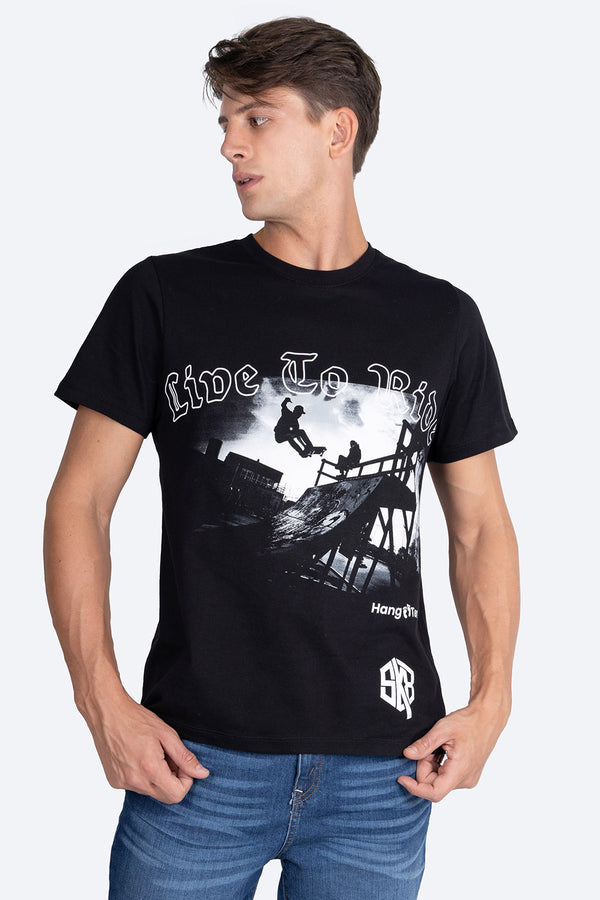 T-shirt estampada skate - Hang Ten