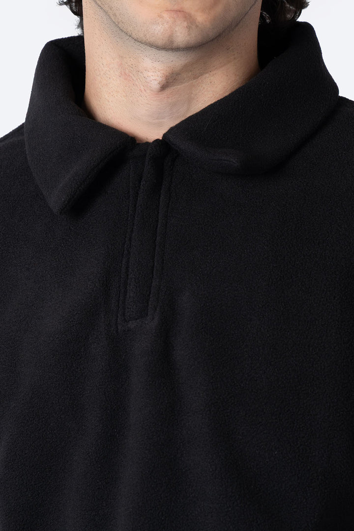 Sudadera polar negra  - Hang Ten 