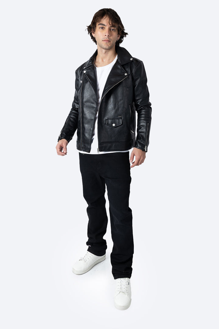 Chamarra vinipiel negra - Hang Ten