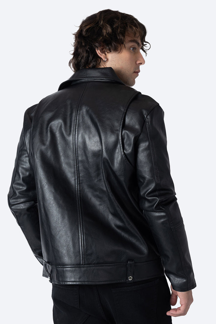 Chamarra vinipiel negra - Hang Ten