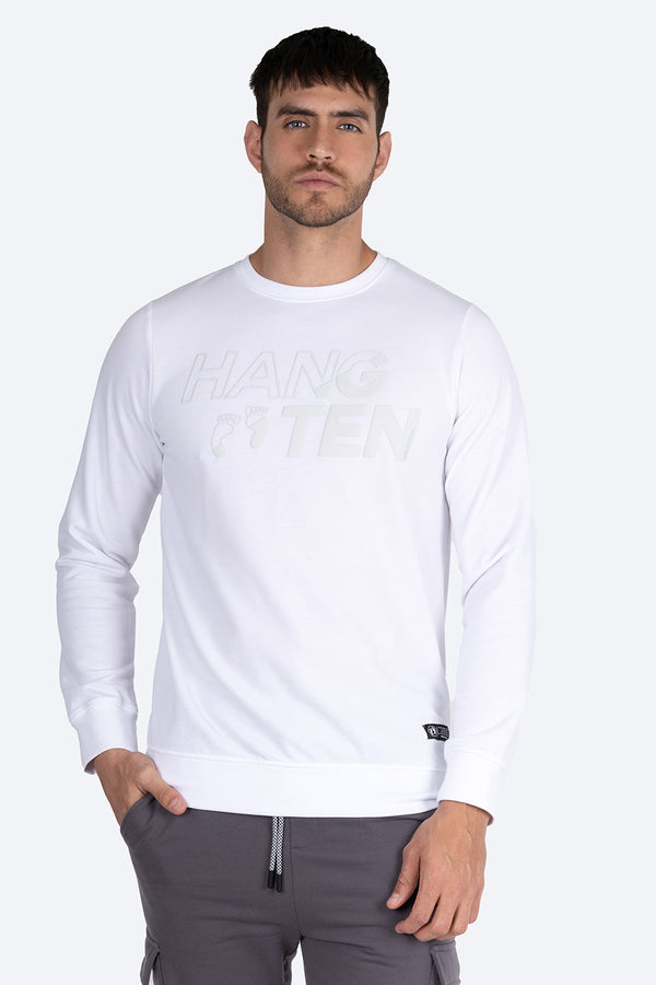 Sudadera cerrada estampado Hang Ten - Hang Ten