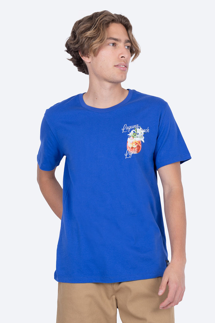 Playera manga corta azul Laguna Beach - Hang Ten 