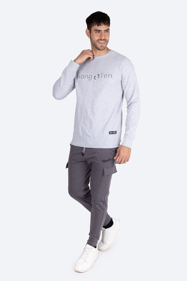 Sudadera cerrada estampado Hang Ten - Hang Ten