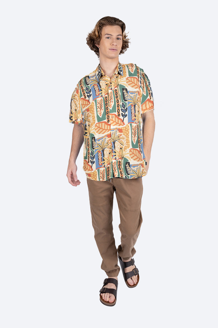 Camisa resort estampada - Hang Ten