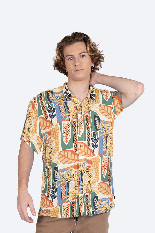 Camisa resort estampada - Hang Ten