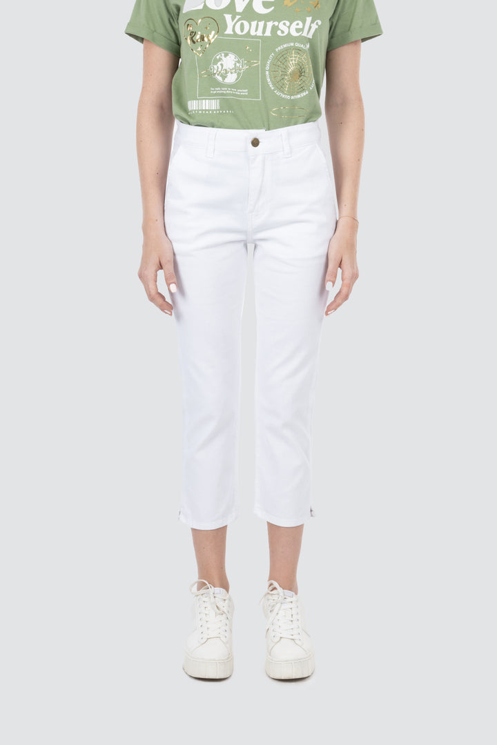 Pantalón casual blanco - Hang Ten
