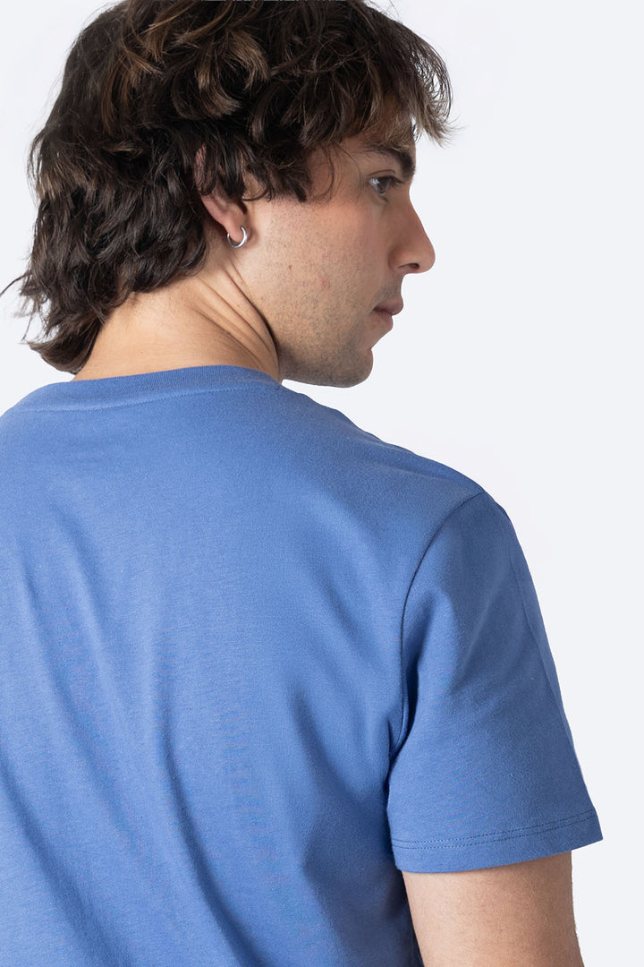 T-shirt azul medio "Hang Ten" - Hang Ten 