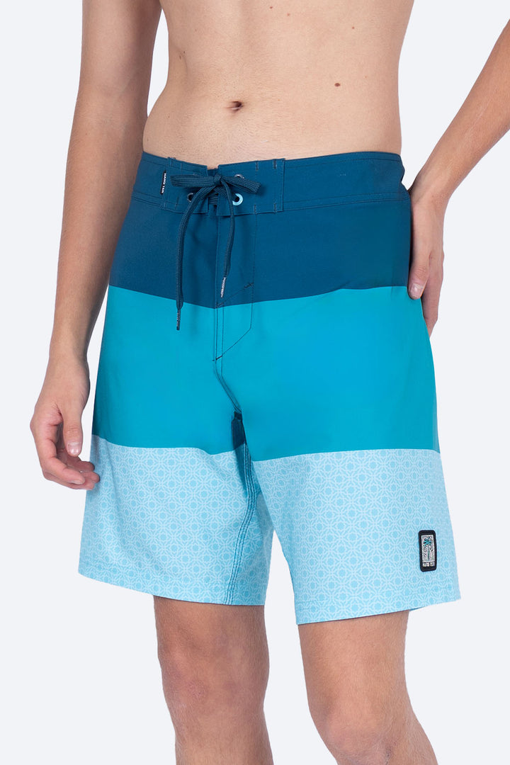 Surfo con franjas turquesa - Hang Ten