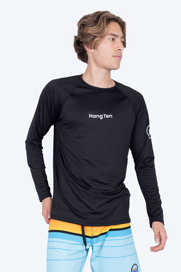 Rashguard negra - Hang Ten