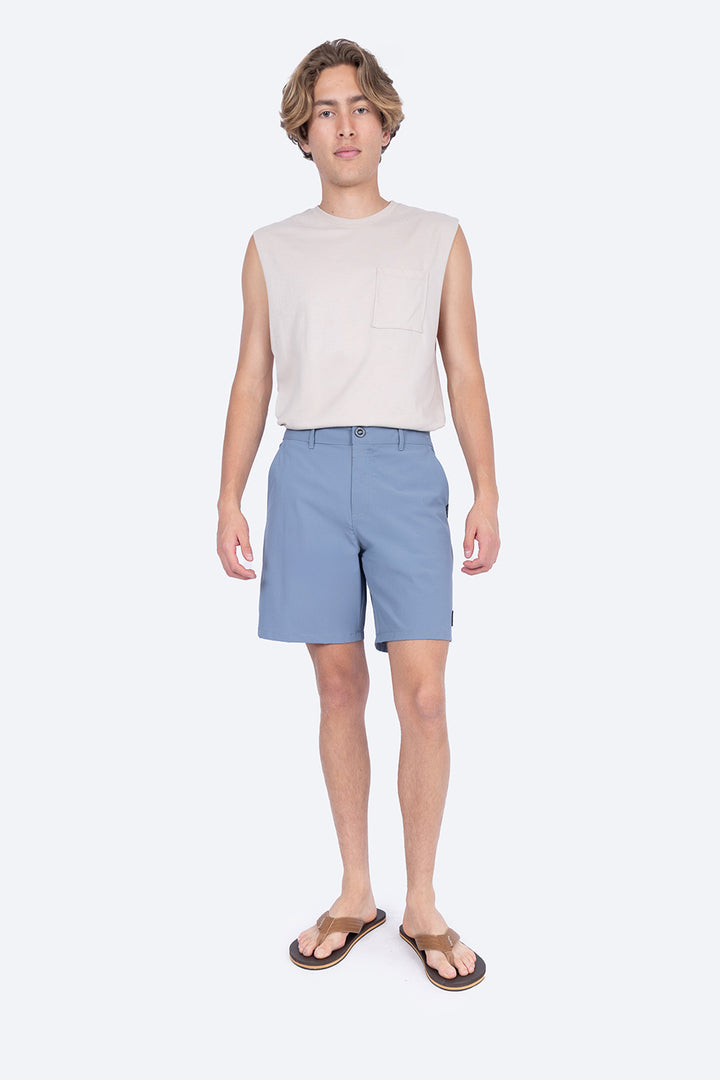 Short híbrido azul grisaceo - Hang Ten