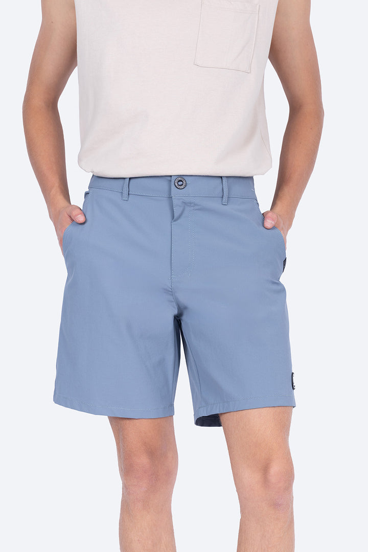 Short híbrido azul grisaceo - Hang Ten