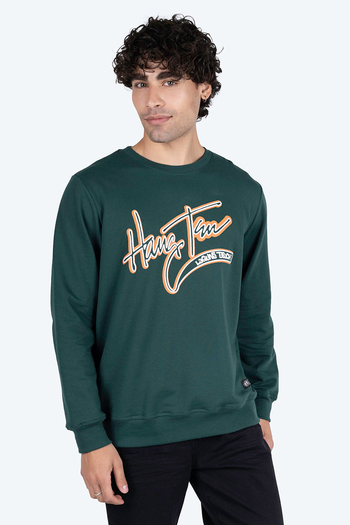 Sudadera cerrada estampado Hang Ten - Hang Ten