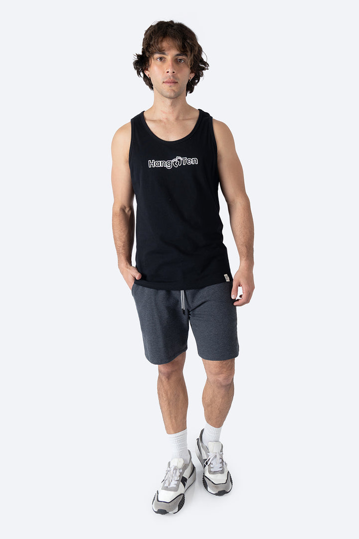 Tank top básica negra - Hang Ten