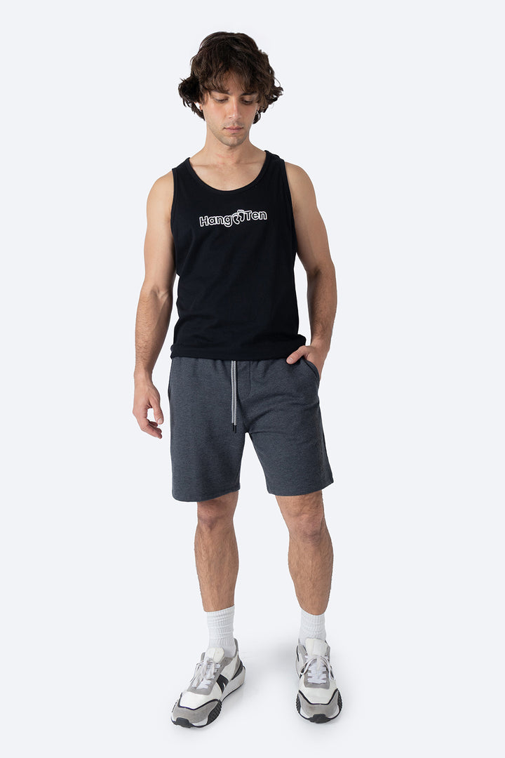 Short deportivo gris estampado Hang Ten - Hang Ten